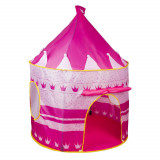 Chateau en tissu rose cabane tente maison jouet enfant